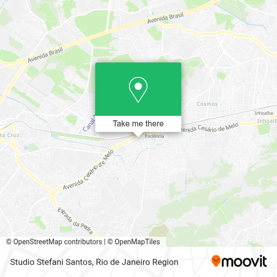Studio Stefani Santos map