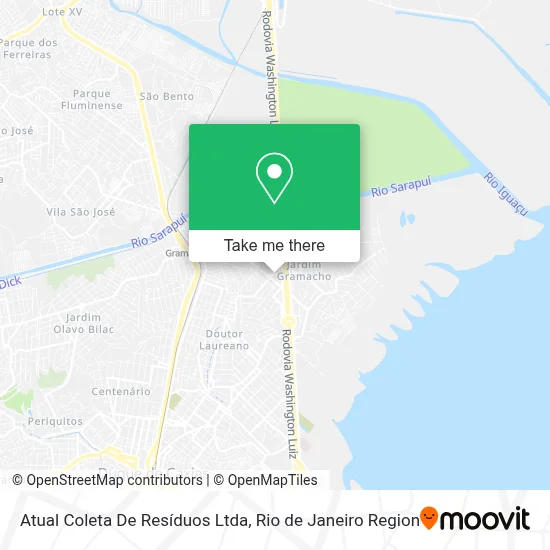 Atual Coleta De Resíduos Ltda map
