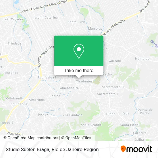 Studio Suelen Braga map