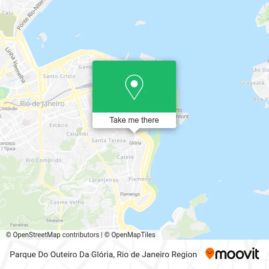 Parque Do Outeiro Da Glória map