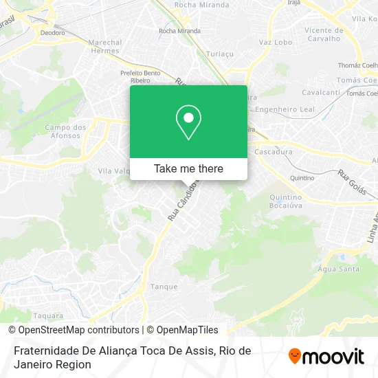 Fraternidade De Aliança Toca De Assis map