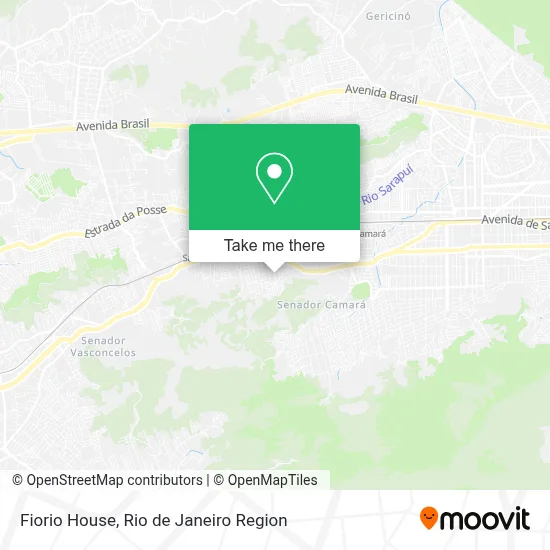 Casa Fiorio map