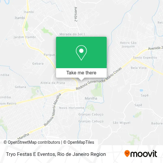 Tryo Festas E Eventos map