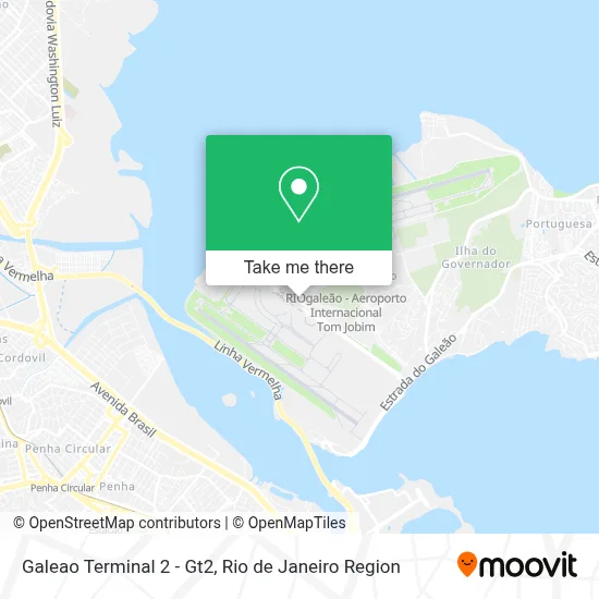 Galeao Terminal 2 - Gt2 map