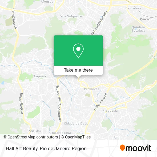 Hall Art Beauty map