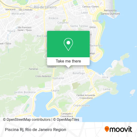 Piscina Rj map