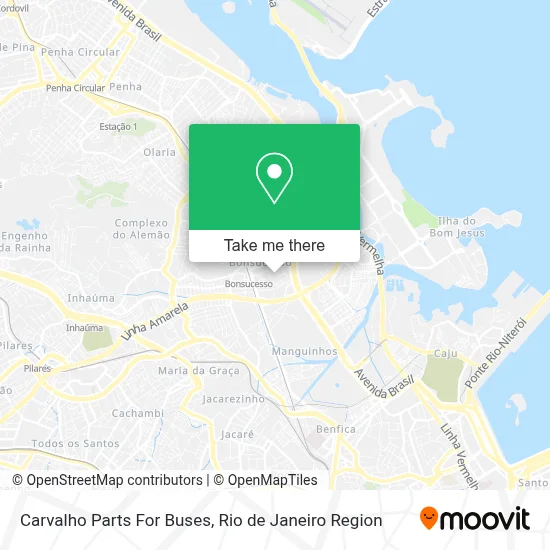 Carvalho Parts For Buses map