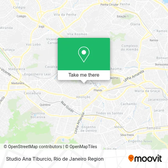 Studio Ana Tiburcio map