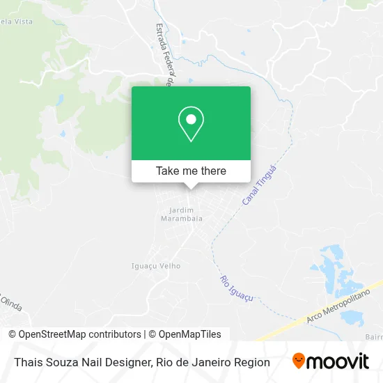 Thais Souza Nail Designer map