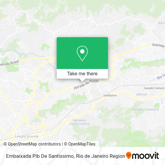 Embaixada Pib De Santissimo map