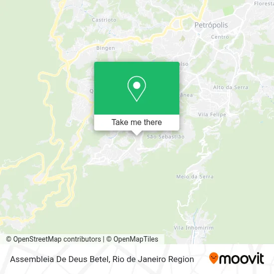 Assembleia De Deus Betel map