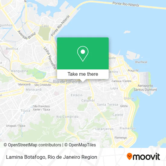 Lamina Botafogo map