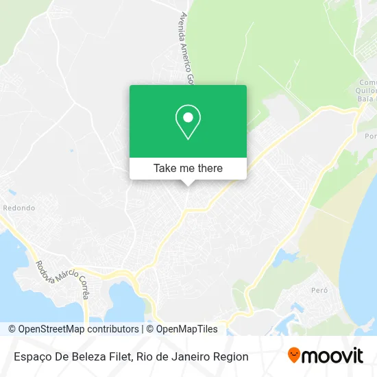 Espaço De Beleza Filet map
