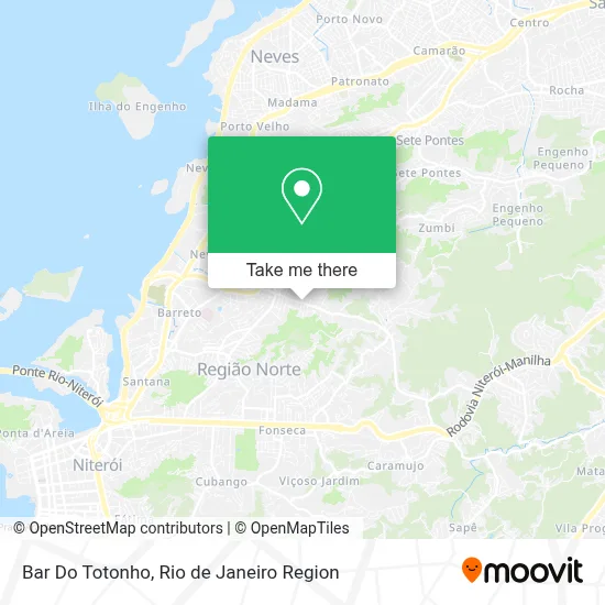Bar Do Totonho map