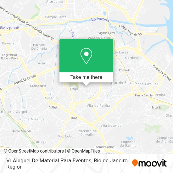 Vr Aluguel De Material Para Eventos map