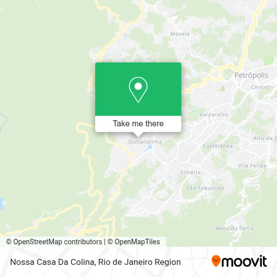 Nossa Casa Da Colina map