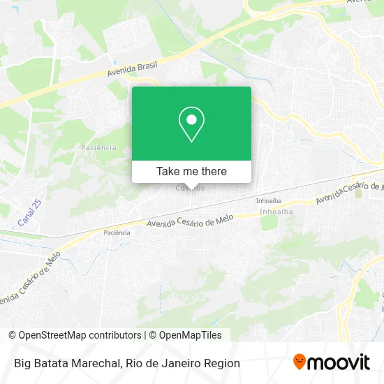 Big Batata Marechal map