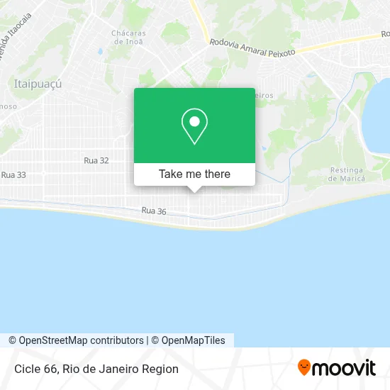 Cicle 66 map