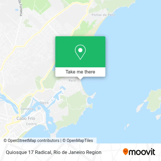 Quiosque 17 Radical map