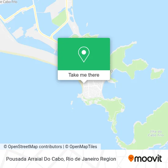 Pousada Arraial Do Cabo map