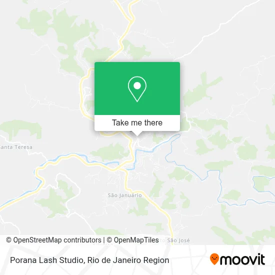 Porana Lash Studio map