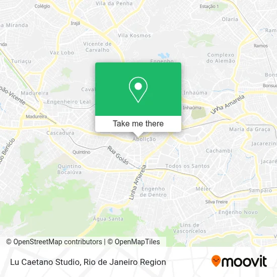 Lu Caetano Studio map