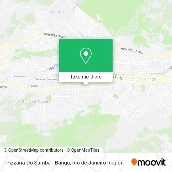 Pizzaria Do Samba - Bangu map