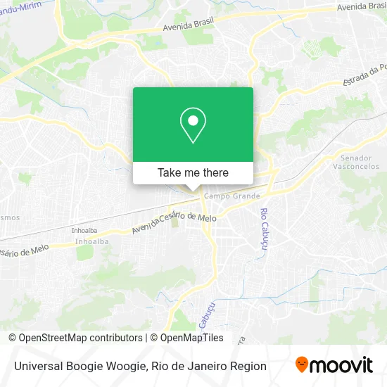 Universal Boogie Woogie map