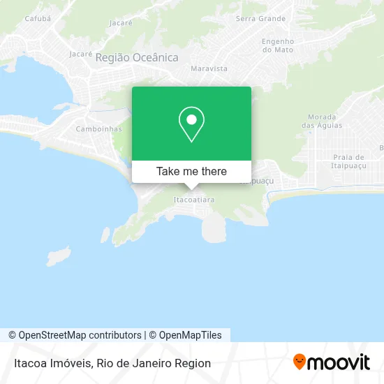 Itacoa Imóveis map