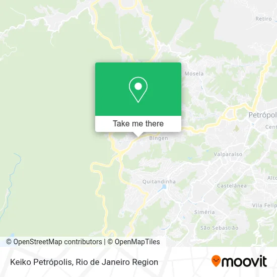 Keiko Petrópolis map