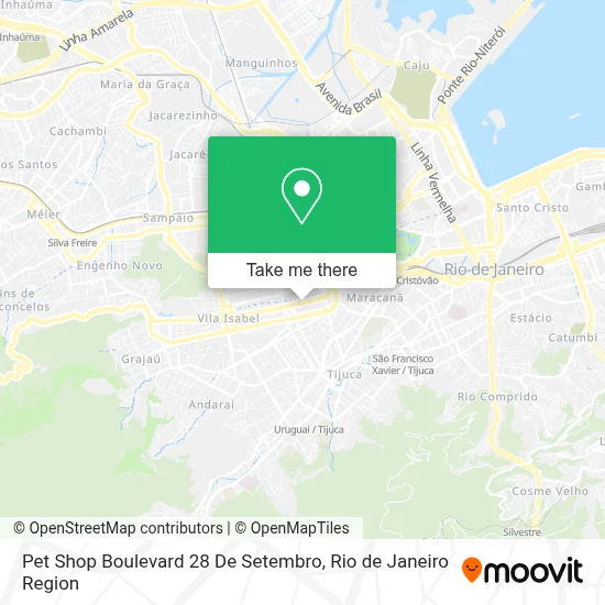 Pet Shop Boulevard 28 De Setembro map