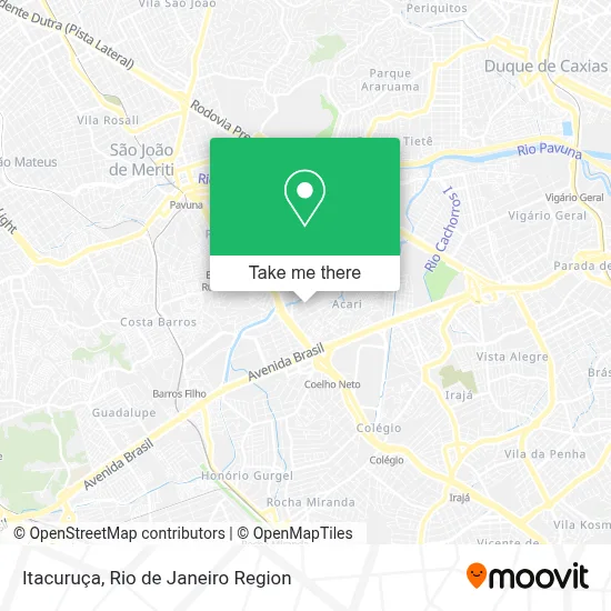 Itacuruça map