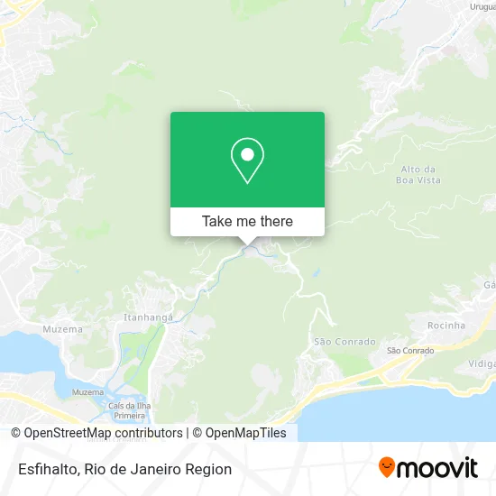 Esfihalto map