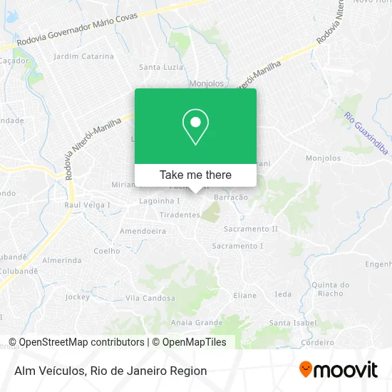 Alm Veículos map