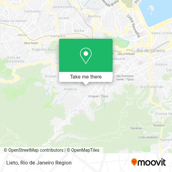 Lieto map