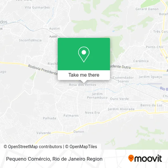 Pequeno Comércio map