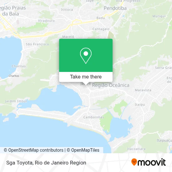Sga Toyota map