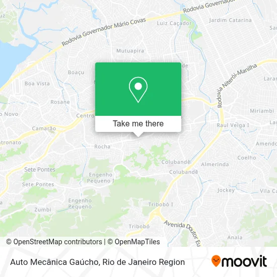 Auto Mecânica Gaúcho map
