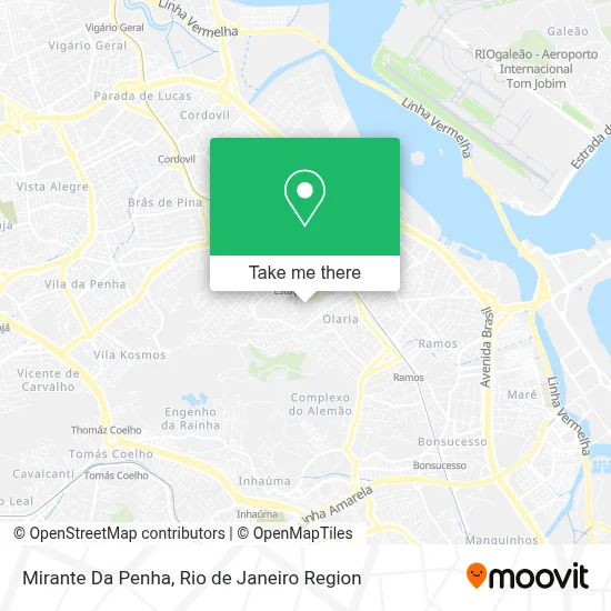 Mirante Da Penha map