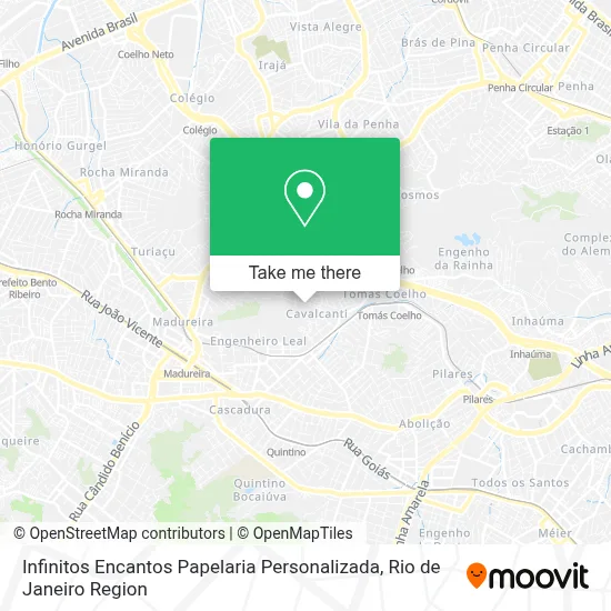 Infinitos Encantos Papelaria Personalizada map