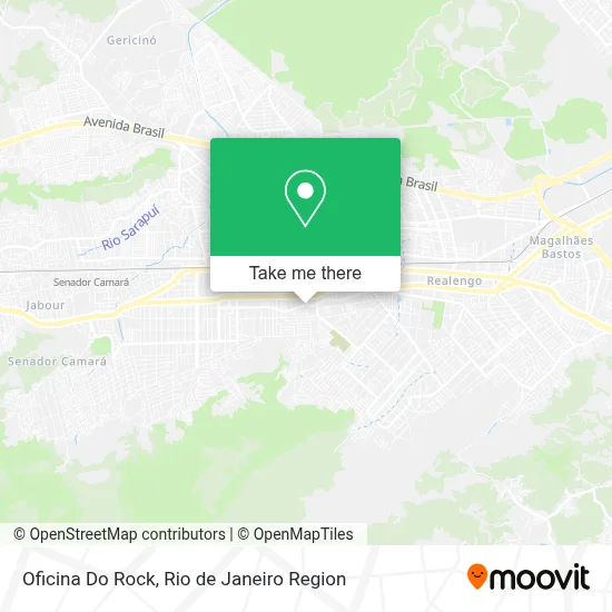 Oficina Do Rock map