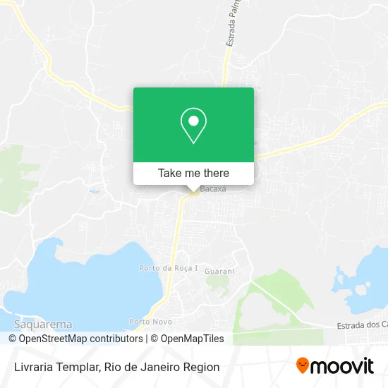 Livraria Templar map