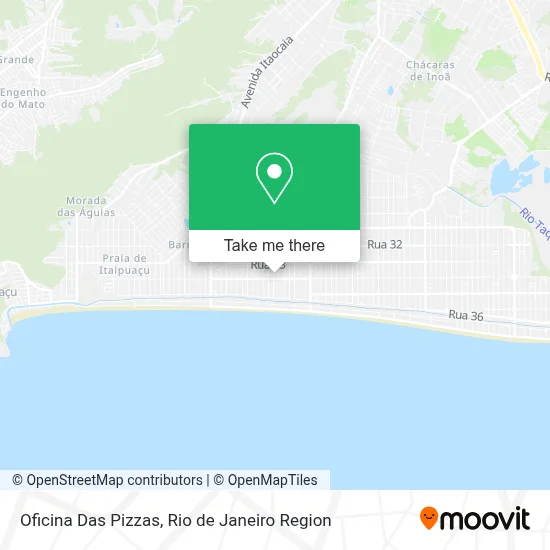 Oficina Das Pizzas map
