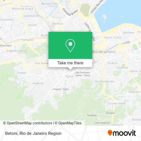 Betoni map