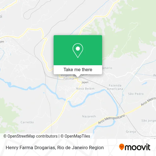 Henry Farma Drogarias map