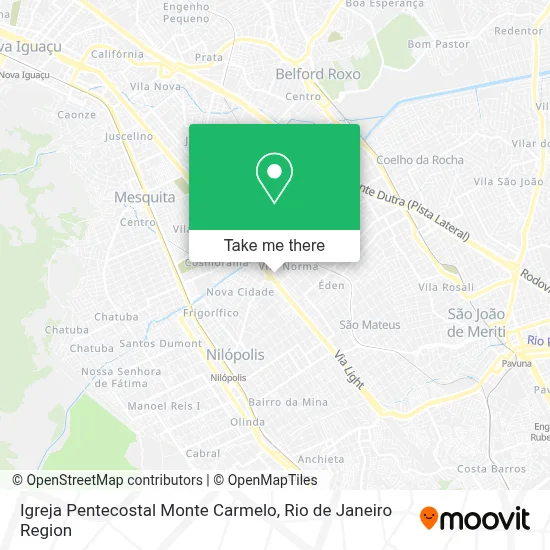 Igreja Pentecostal Monte Carmelo map