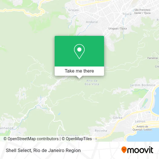 Shell Select map