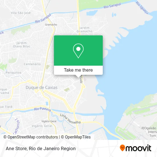 Ane Store map