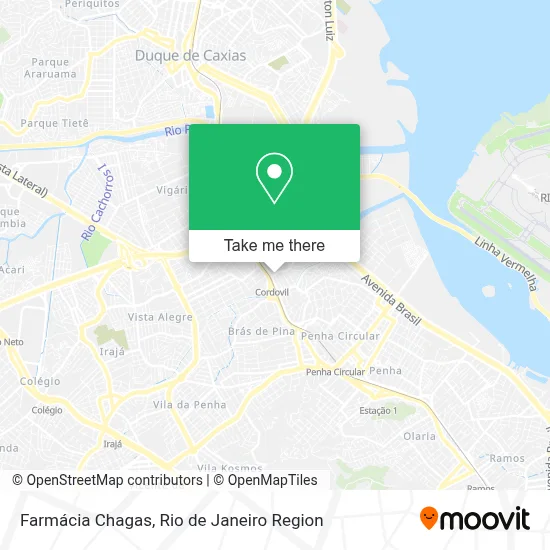 Farmácia Chagas map