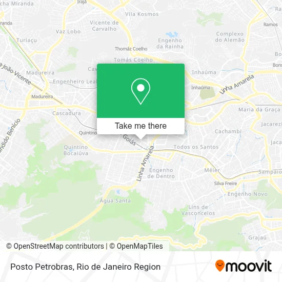 Posto Petrobras map